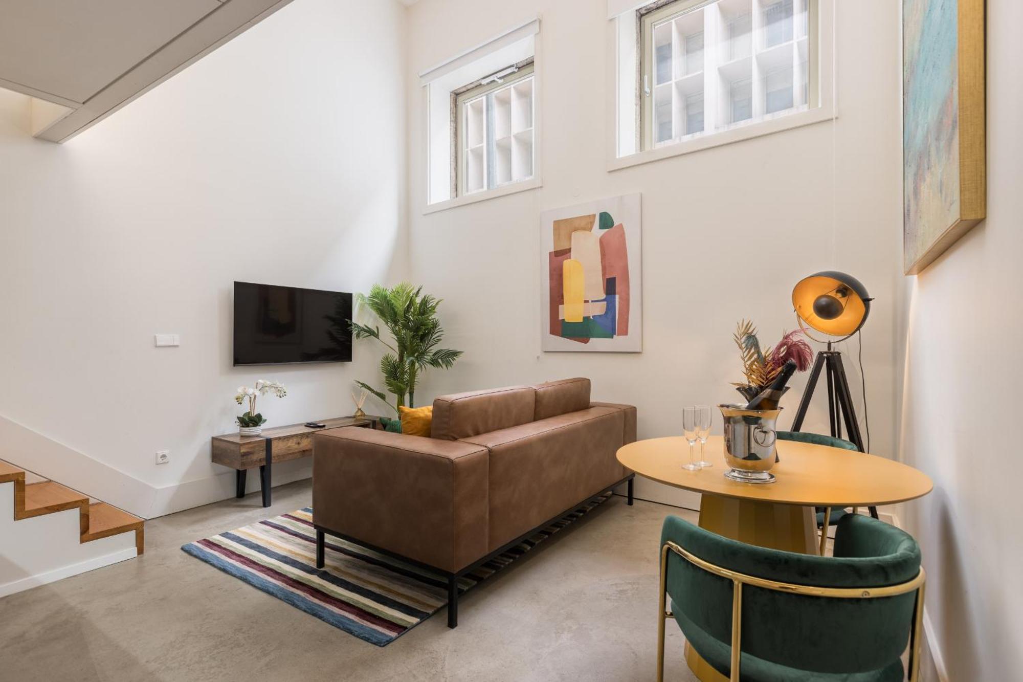Apartament Industrial Cozy Loft Downtown Porto Zewnętrze zdjęcie